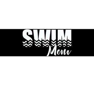 Funny Swim Mom Bumper Sticker