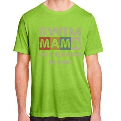 Funny Swim Mom Definition Proud Swimming Mom Gift Funny Gift Adult ChromaSoft Performance T-Shirt