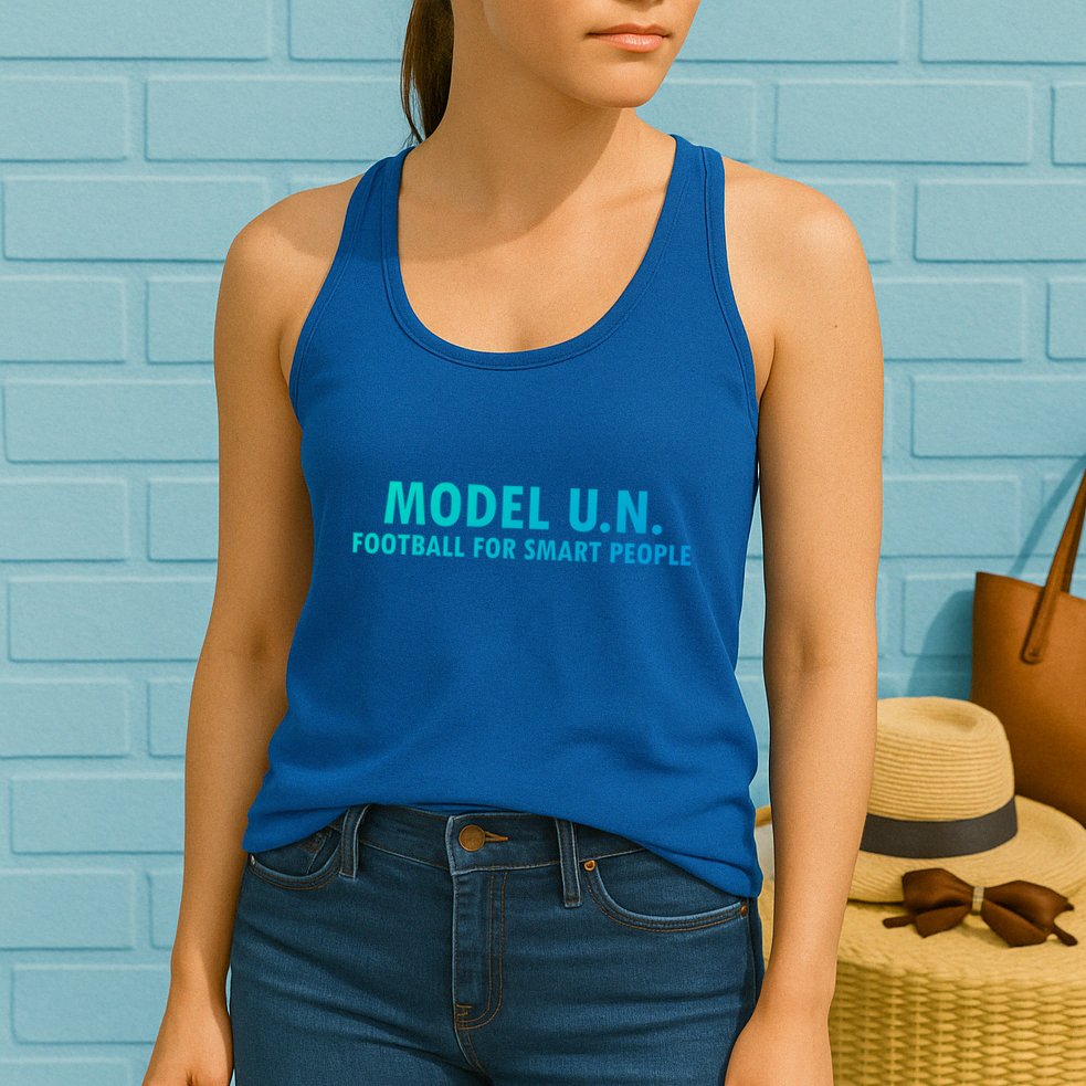 Funny Saying Model U N Gift United Nations Funny Gift Womens Tank Top