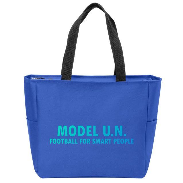 Funny Saying Model U N Gift United Nations Funny Gift Zip Tote Bag