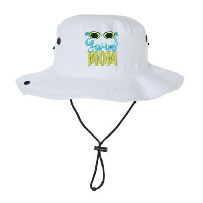 Funny Swim Mom Gift Cute Swimmer Swimming Coach Funny Gift Legacy Cool Fit Booney Bucket Hat