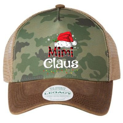 Funny Santa Mimi Claus Christmas Family Funny Gift Legacy Tie Dye Trucker Hat