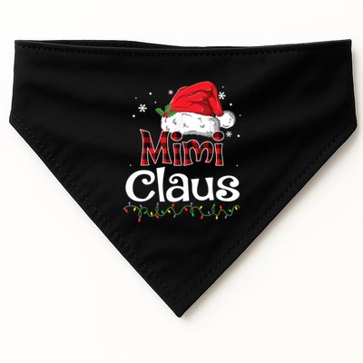 Funny Santa Mimi Claus Christmas Family Funny Gift USA-Made Doggie Bandana
