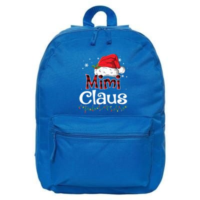 Funny Santa Mimi Claus Christmas Family Funny Gift 16 in Basic Backpack