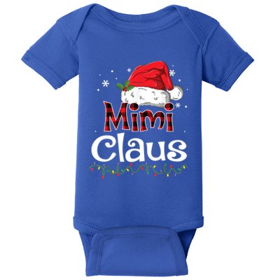 Funny Santa Mimi Claus Christmas Family Funny Gift Baby Bodysuit