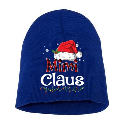Funny Santa Mimi Claus Christmas Family Funny Gift Short Acrylic Beanie