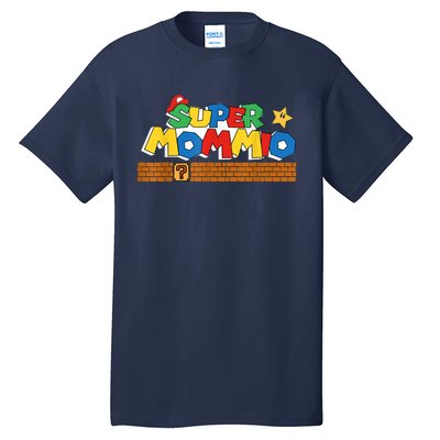 Funny Super Mommio Mothers Day Gamer Tall T-Shirt