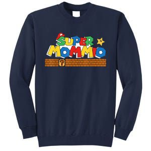 Funny Super Mommio Mothers Day Gamer Tall Sweatshirt