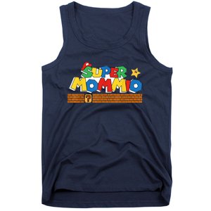 Funny Super Mommio Mothers Day Gamer Tank Top