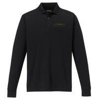 Funny saying Math Equation Things Just Got Real Performance Long Sleeve Polo