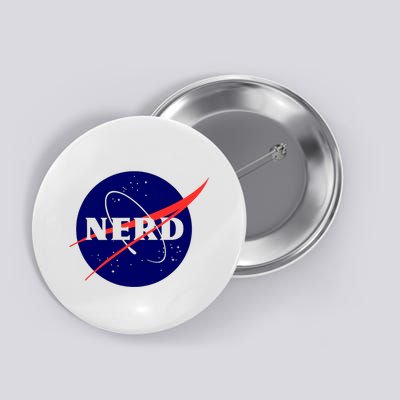 Funny Science Nerds Astronaut Astronomy Space Planets Galaxy Button