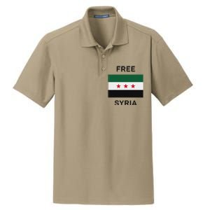 Free Syria New Syrian Flag Syria Freedom Dry Zone Grid Polo