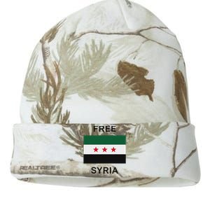 Free Syria New Syrian Flag Syria Freedom Kati Licensed 12" Camo Beanie