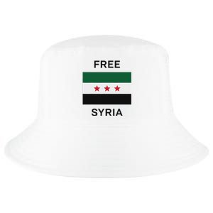 Free Syria New Syrian Flag Syria Freedom Cool Comfort Performance Bucket Hat