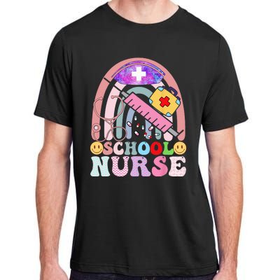 Funny School Nurse Graphic Tees Tops Back To School Adult ChromaSoft Performance T-Shirt