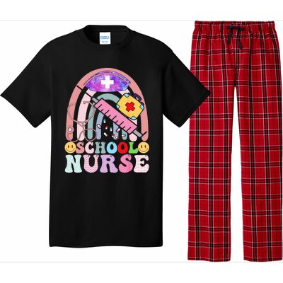 Funny School Nurse Graphic Tees Tops Back To School Pajama Set