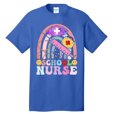 Funny School Nurse Graphic Tees Tops Back To School Tall T-Shirt