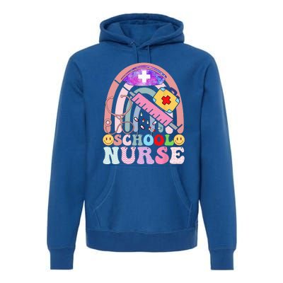 Funny School Nurse Graphic Tees Tops Back To School Premium Hoodie