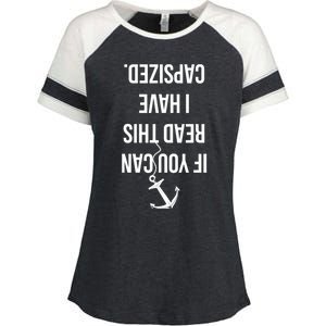 Funny Sailing Nautical Boating Sailboat Lover Gift Funny Gift Enza Ladies Jersey Colorblock Tee