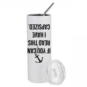 Funny Sailing Nautical Boating Sailboat Lover Gift Funny Gift Stainless Steel Tumbler