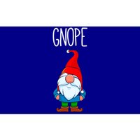 Funny Scandinavian Nope Gnope Tomte Garden Gnome Gift Bumper Sticker