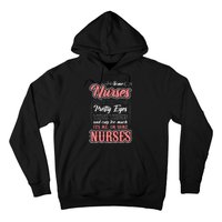 Funny Some Nurses Have Tattoos Pretty Eyes Thick Thighs Hoodie