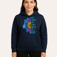 Feminist Sunflower, Not Fragile Like A Flower Fragile Like A Bomb Hoodie