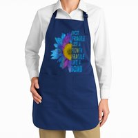 Feminist Sunflower, Not Fragile Like A Flower Fragile Like A Bomb Apron