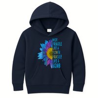 Feminist Sunflower, Not Fragile Like A Flower Fragile Like A Bomb Kids Hoodie