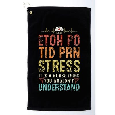 Funny Saying Nursing Registered Nurse Er Nurses Week Golf Towel
