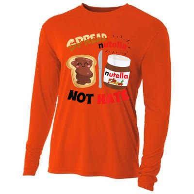 Funny Spread Nutella Not Hate Apparel Cooling Performance Long Sleeve Crew