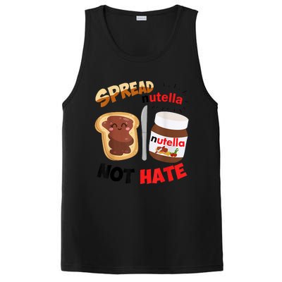 Funny Spread Nutella Not Hate Apparel PosiCharge Competitor Tank