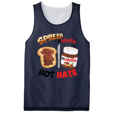 Funny Spread Nutella Not Hate Apparel Mesh Reversible Basketball Jersey Tank