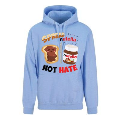 Funny Spread Nutella Not Hate Apparel Unisex Surf Hoodie