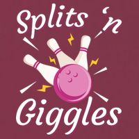 Funny Splits 'N Giggles Bowling Team Bowler Sports Player 16oz Travel Tumbler