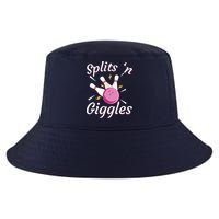 Funny Splits 'N Giggles Bowling Team Bowler Sports Player Cool Comfort Performance Bucket Hat