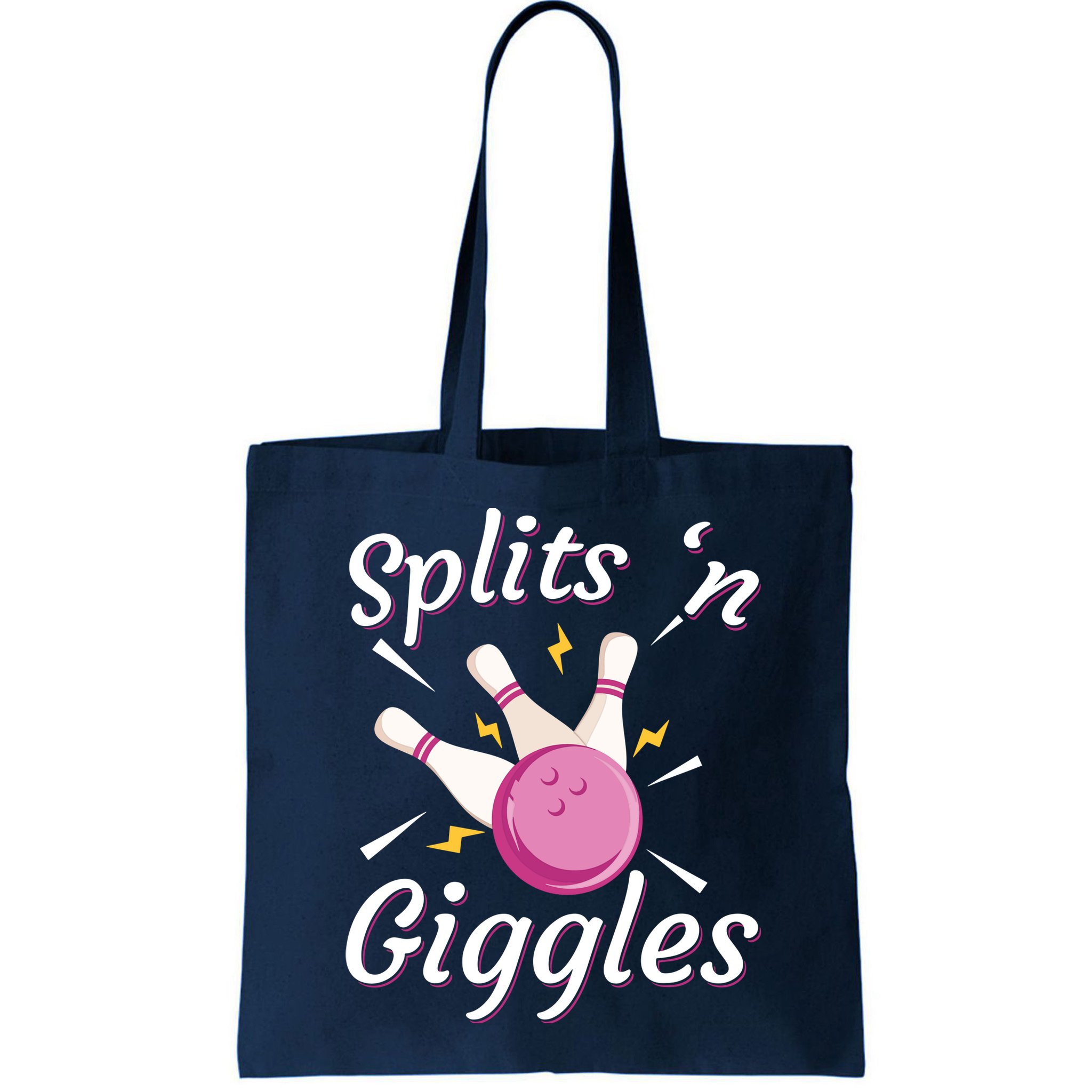 Funny Splits 'N Giggles Bowling Team Bowler Sports Player Bag