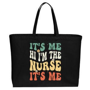 Funny School Nurse Im A Nurse For School Nurse Funny Nurse Cotton Canvas Jumbo Tote