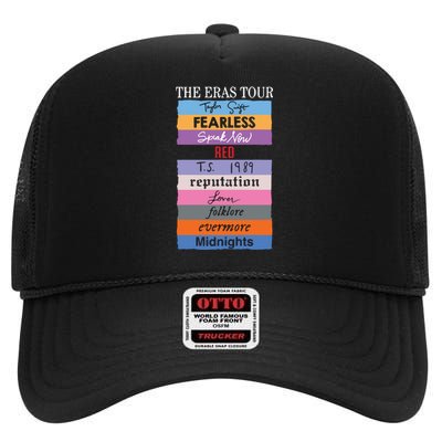 Fearless Speak Now Red Ts 1989 Reputation High Crown Mesh Back Trucker Hat