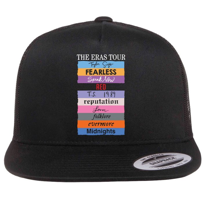 Fearless Speak Now Red Ts 1989 Reputation Flat Bill Trucker Hat