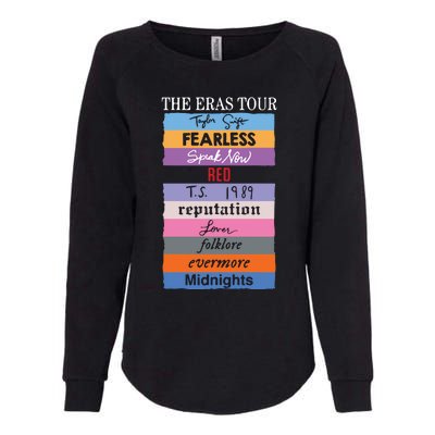 Fearless Speak Now Red Ts 1989 Reputation Womens California Wash Sweatshirt