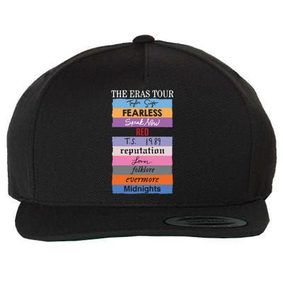 Fearless Speak Now Red Ts 1989 Reputation Wool Snapback Cap