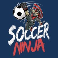 Funny Soccer Ninja Soccer Player Boy Football Lover Cooling Performance Crew T-Shirt