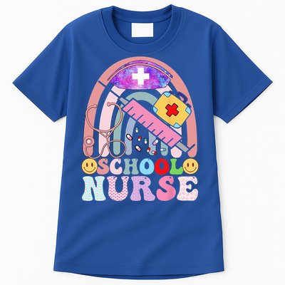 Funny School Nurse Graphic Tees Tops Back To School Tall T-Shirt