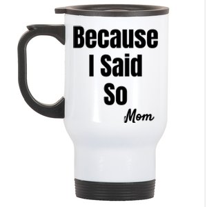 Funny Sarcastic Novelty Gift Mom Mother Mama Mommy Gift Stainless Steel Travel Mug