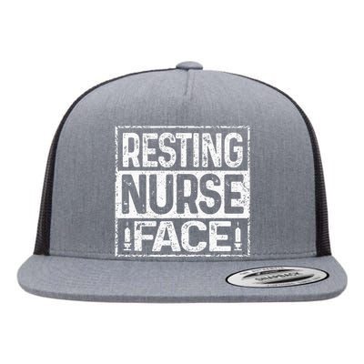 Funny Saying Nurse Registered Nurse Nursing RN CNA Flat Bill Trucker Hat