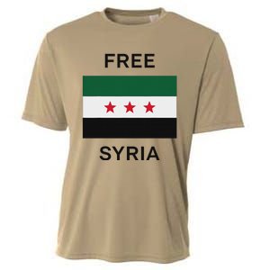 Free Syria New Syrian Flag Syria Freedom Celebration Cooling Performance Crew T-Shirt