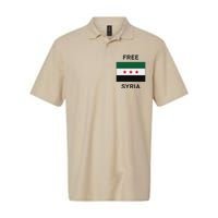 Free Syria New Syrian Flag Syria Freedom Celebration Softstyle Adult Sport Polo