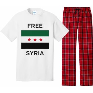 Free Syria New Syrian Flag Syria Freedom Celebration Pajama Set