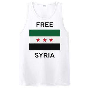 Free Syria New Syrian Flag Syria Freedom Celebration PosiCharge Competitor Tank